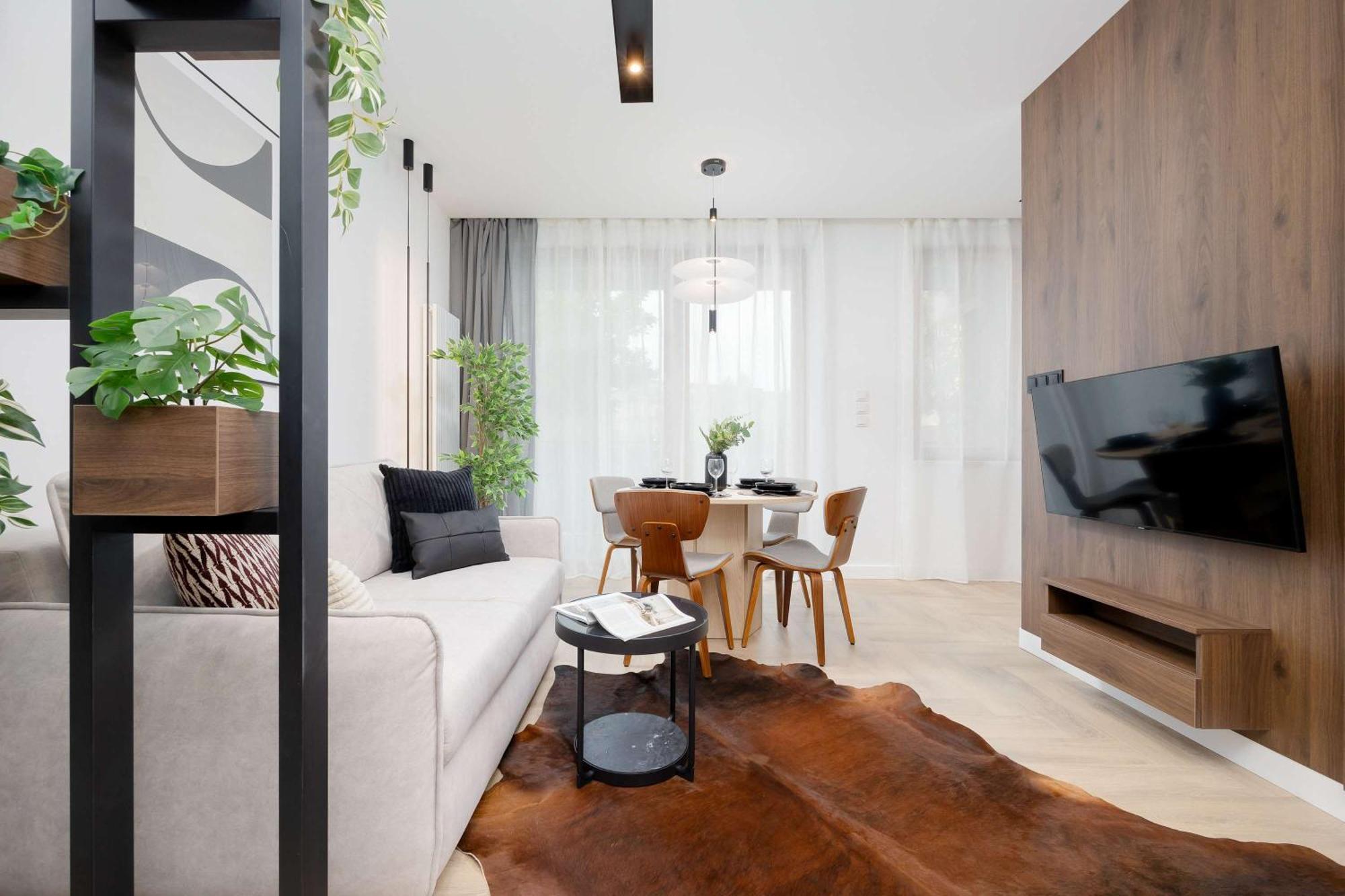 Apartment Sarmacka Wilanow With Parking, Sauna & Gym By Noclegi Renters 华沙 外观 照片