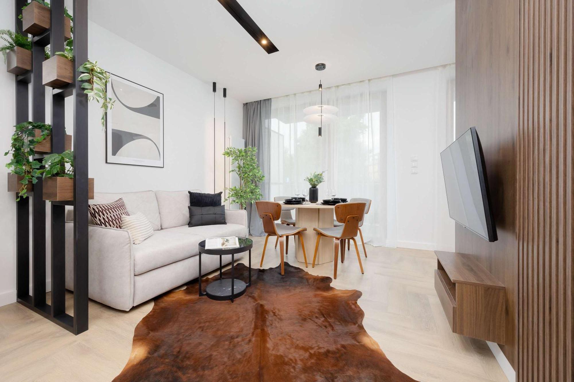 Apartment Sarmacka Wilanow With Parking, Sauna & Gym By Noclegi Renters 华沙 外观 照片